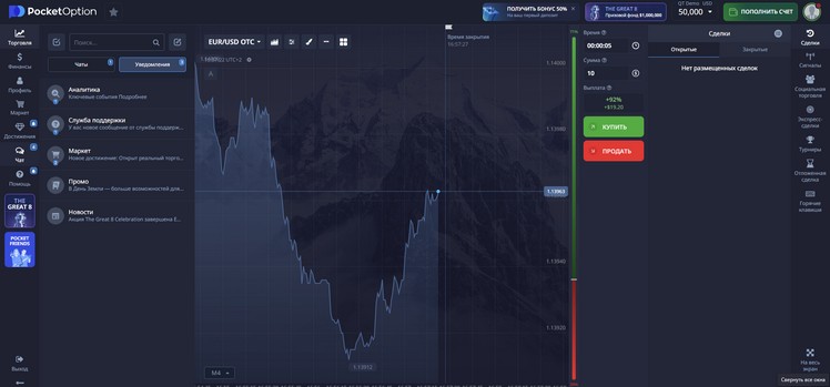 Experience Trading Like Never Before Official Platform Pocket Option