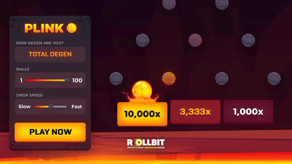 Plinko Casino Video Game - Play for Actual Money - 2500$ Bonus offer!